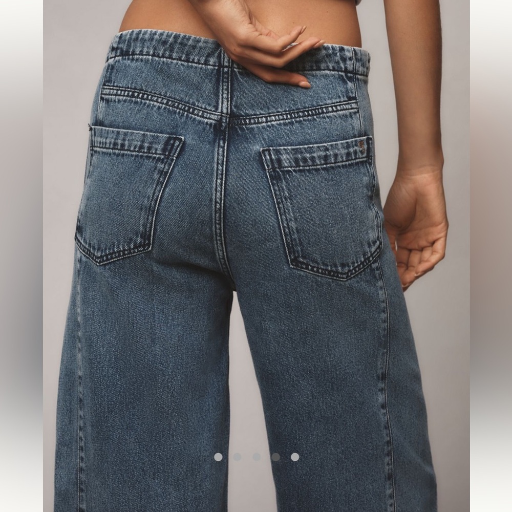 Pilcro Wide Leg High-Rise Jeans - Picture 4 of 5